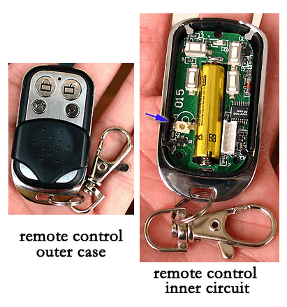 Garage-door remote control